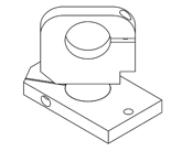 Mounting of a string pot also known as a cable extension transducer (CET) using Universal Base