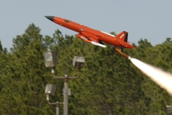 CEi MQM107  subscale aerial target with air data probes.