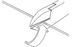 cutting of a cable of a position transducer also known as a string pot (CET)