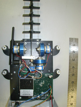 Figure D1 - Is this a crazy requirement?  The Industrial Lumbar Motion Monitor(tm) device records and provides information about the physical motions required to carryout specific job functions. It consists of an exoskeleton of the spine incorporating four SpaceAge Control specialized position transducers that measure thoracolumbar lumbar motion in three dimensions.